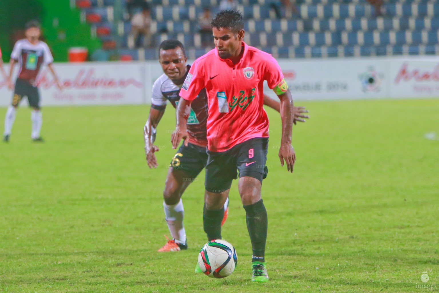 United Victory vs BG Sports Club in Ooredoo Dhivehi Premier League 2016 Male', Sunday, 3 July 2016. (Images.mv Photo: Abdulla Abeedh)